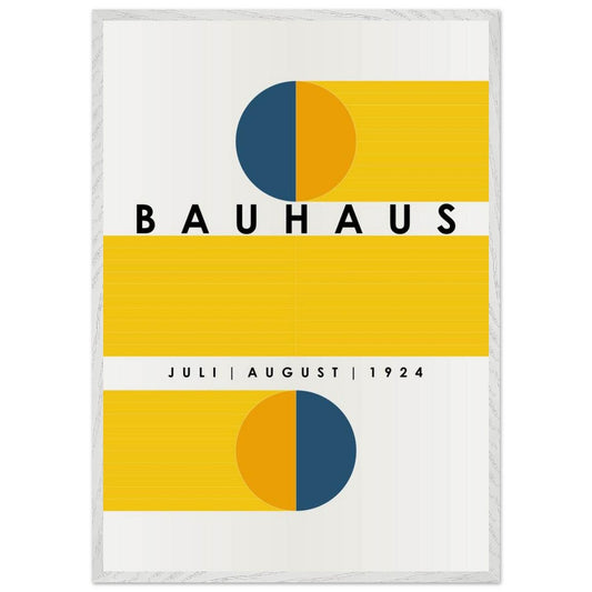 Bauhaus Blue Tunnel Geometric - Vibrantwalls