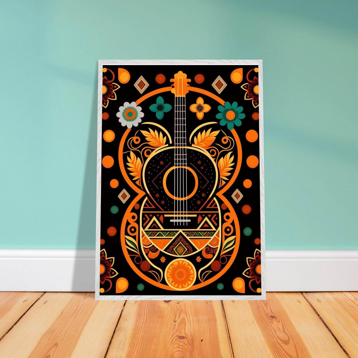 Boho Guitar Dreams - Vibrantwalls