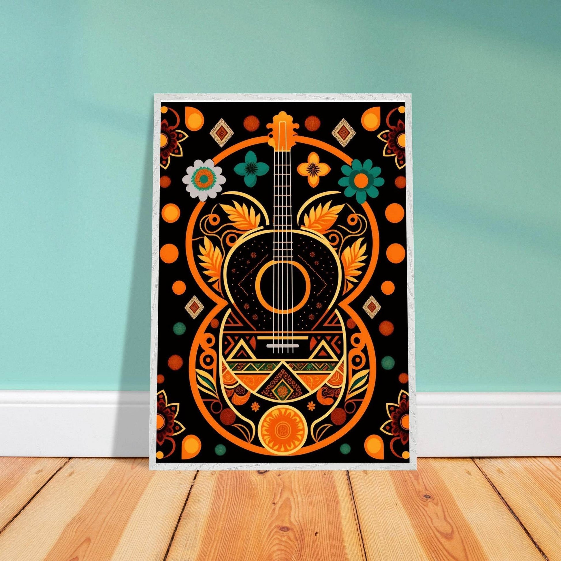 Boho Guitar Dreams - Vibrantwalls