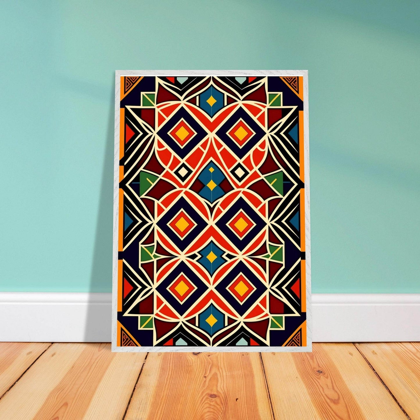 Abstract Geometric Wall Decor - Unique Boho Art for Contemporary Spaces - Vibrantwalls
