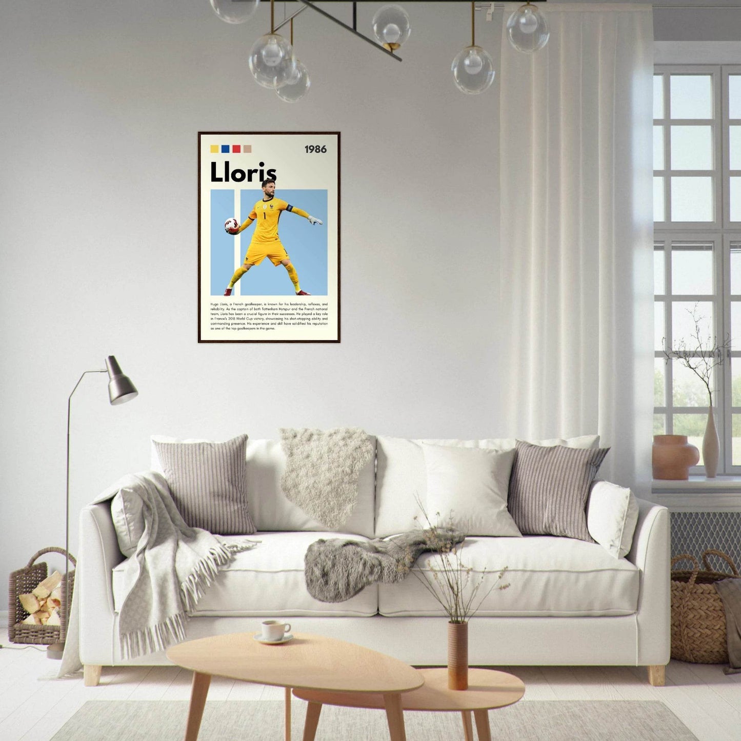 Hugo Lloris France Goalkeeper Football Poster Vibrantwalls