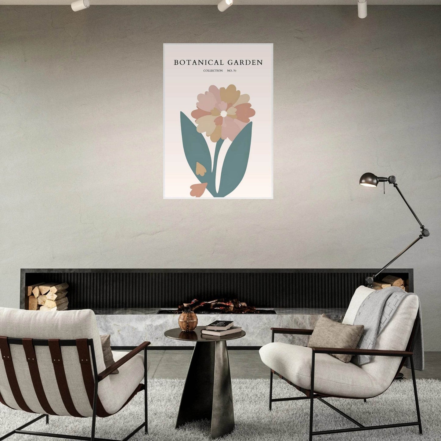 Lavender Bloom Floral Poster - Vibrantwalls