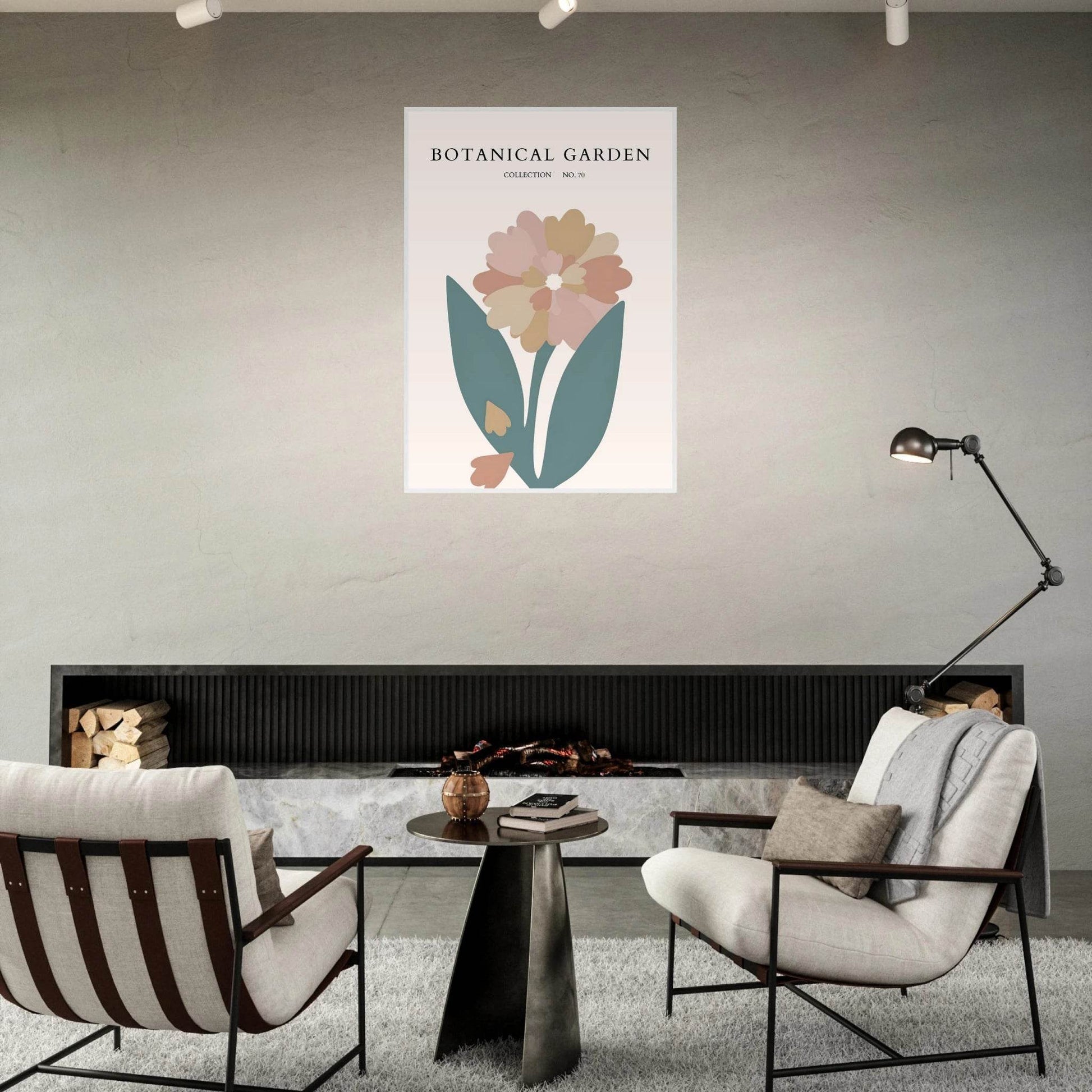 Lavender Bloom Floral Poster - Vibrantwalls