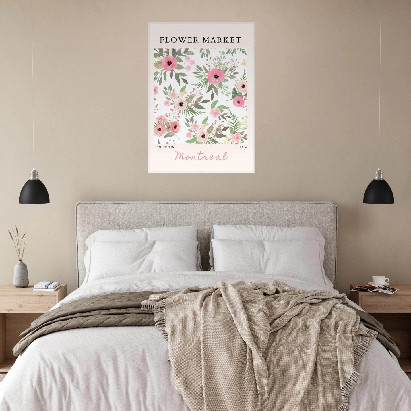 Flower Market Collection: Montreal – Whimsical Floral Art Prints - Vibrantwalls