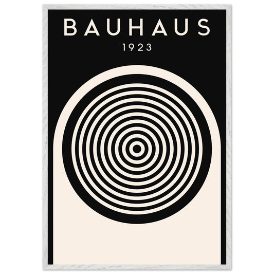 Bauhaus Black & Cream - Vibrantwalls