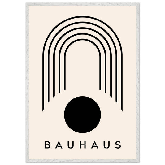 Bauhaus Black & Beige - Vibrantwalls