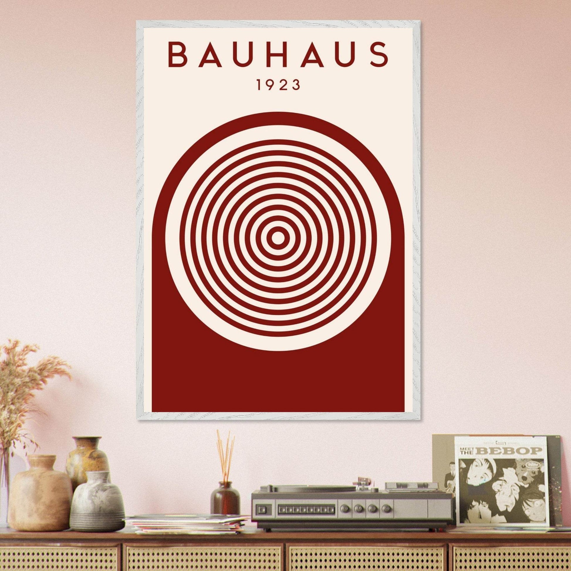 Bauhaus Ausstellung 1923 Concentric Circle - Vibrantwalls