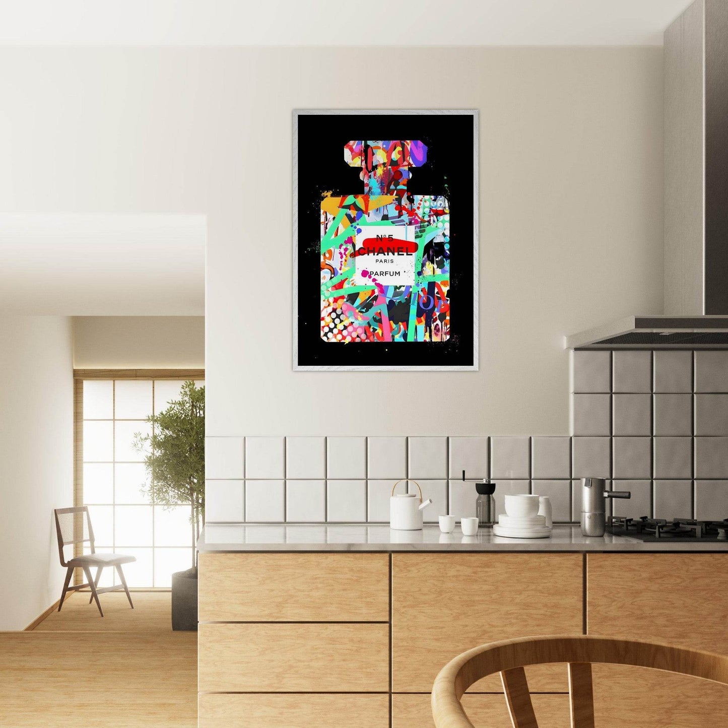 Chanel Wall Art – Luxury Colors - Framed Artwork for Stylish Decor- Vibrantwalls