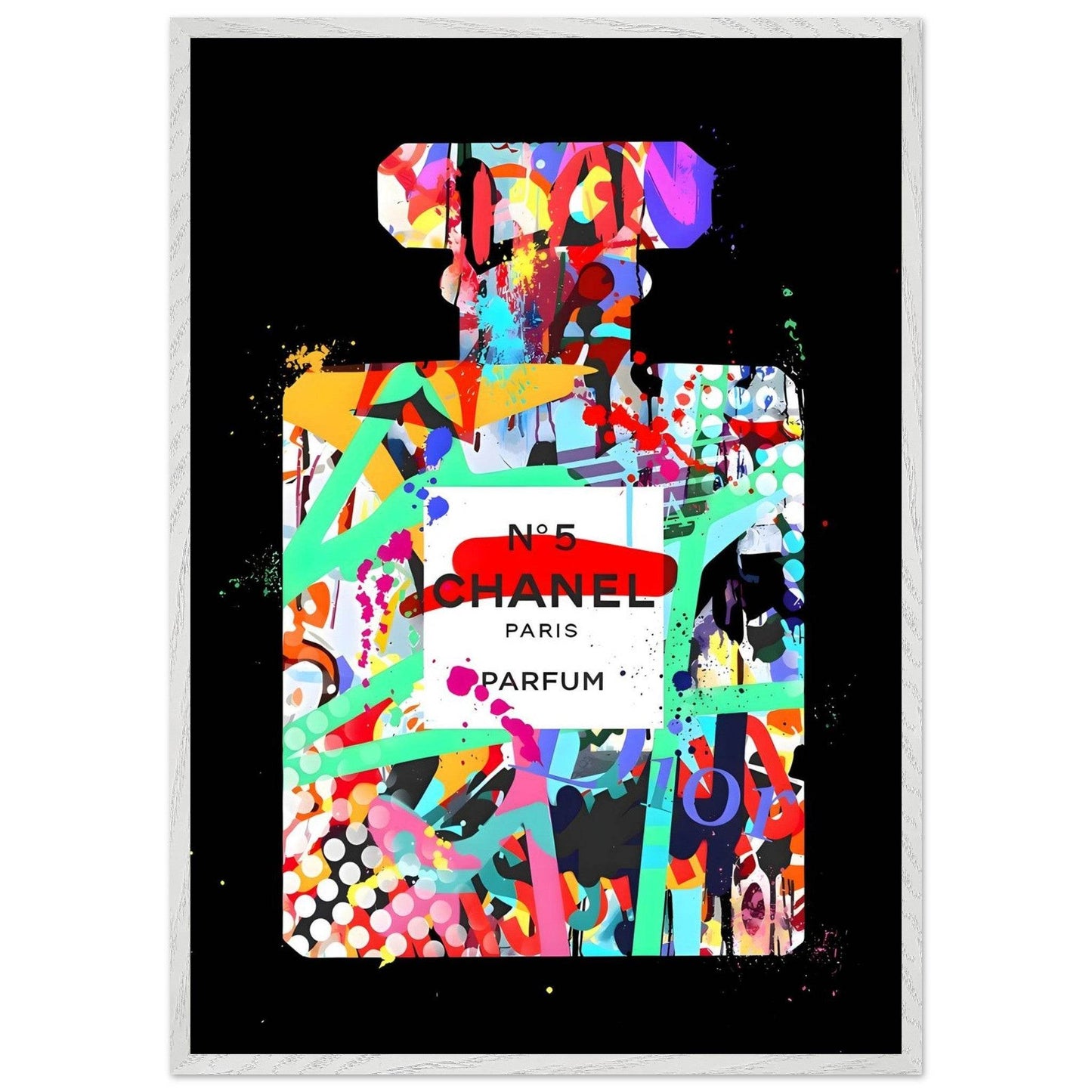 Chanel Wall Art – Luxury Colors - Framed Artwork for Stylish Decor- Vibrantwalls