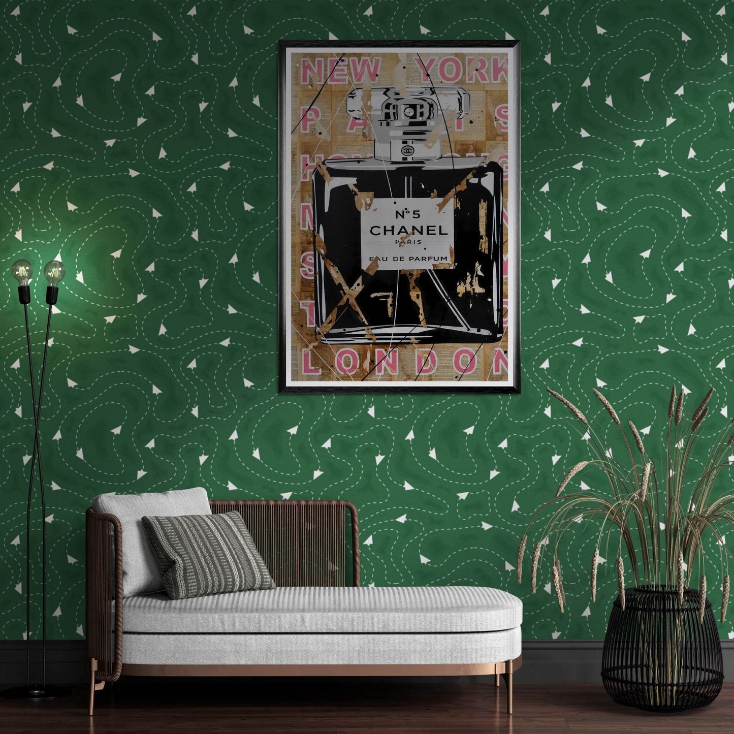 Chanel wall art - Vibrantwalls