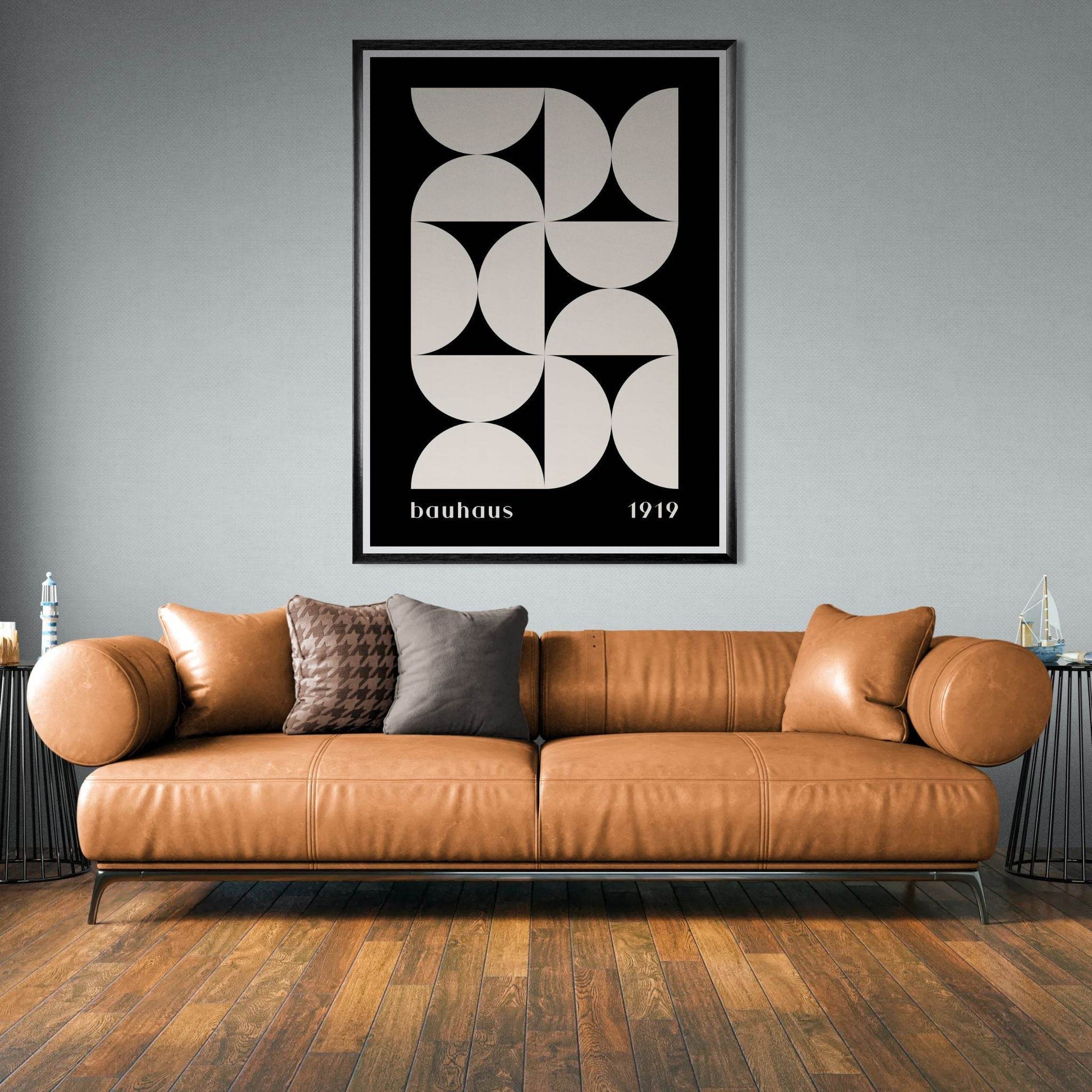 Bauhaus 1919 Geometric Abstract - Vibrantwalls