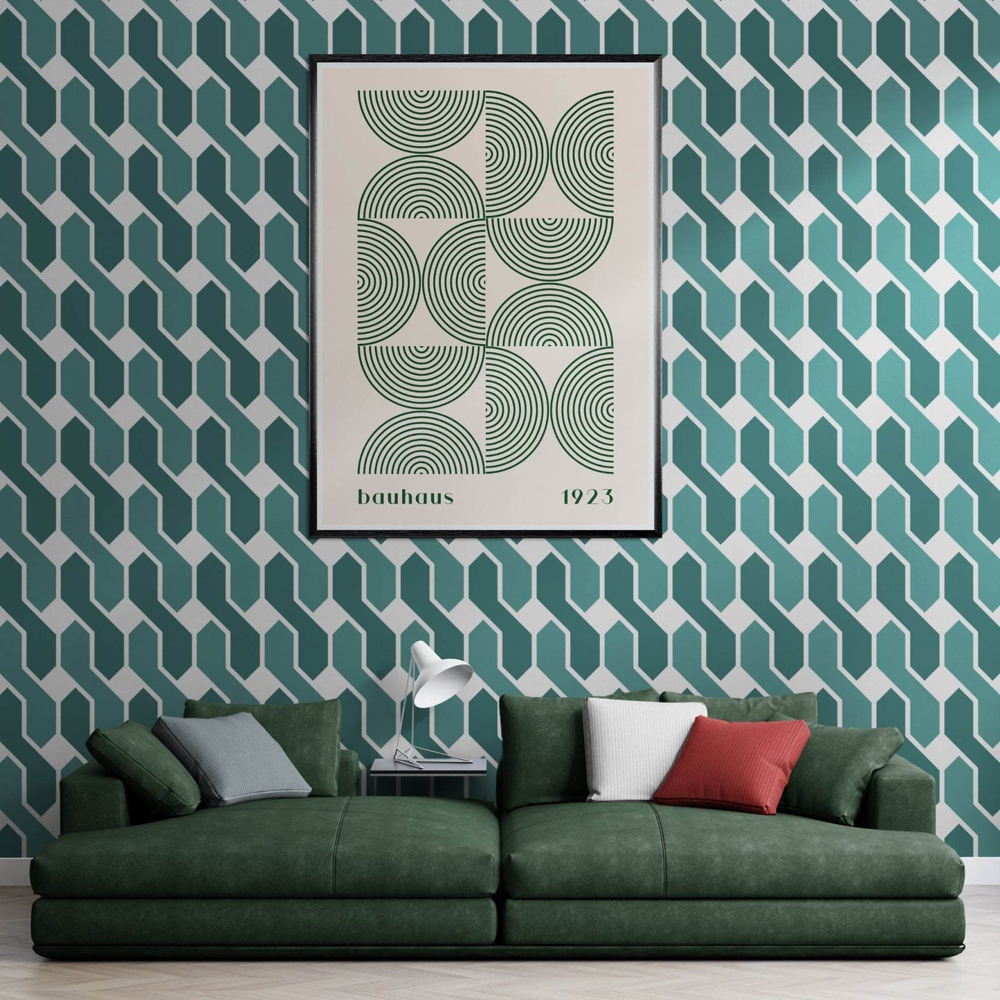 Bauhaus 1923 Geometric - Vibrantwalls