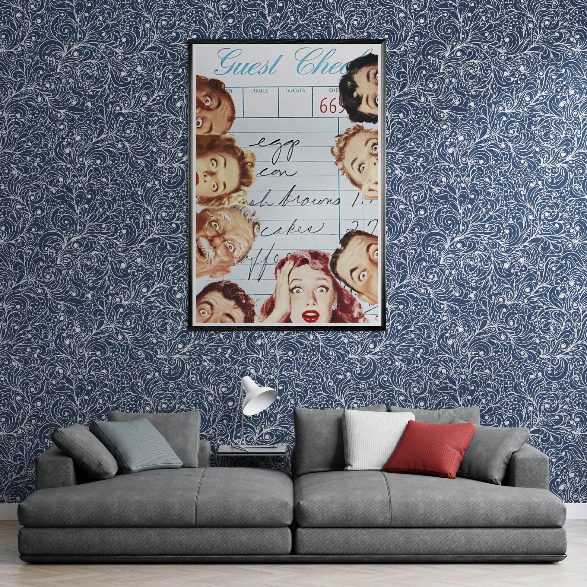 Retro Diner Drama - Vibrantwalls