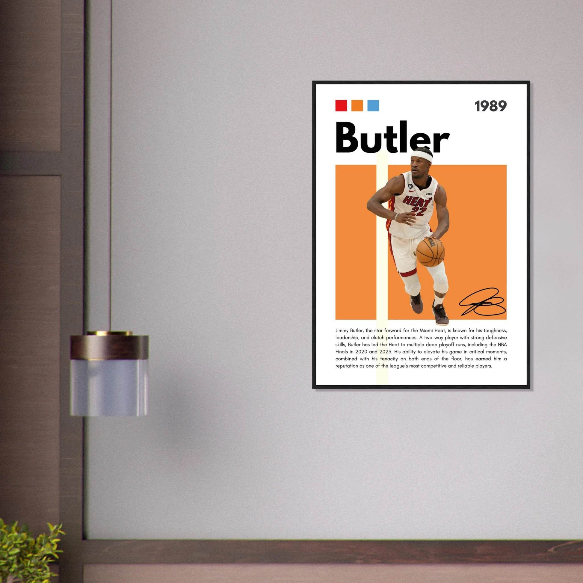 Jimmy Butler Heat Culture Miami Framed Poster - Vibrantwalls