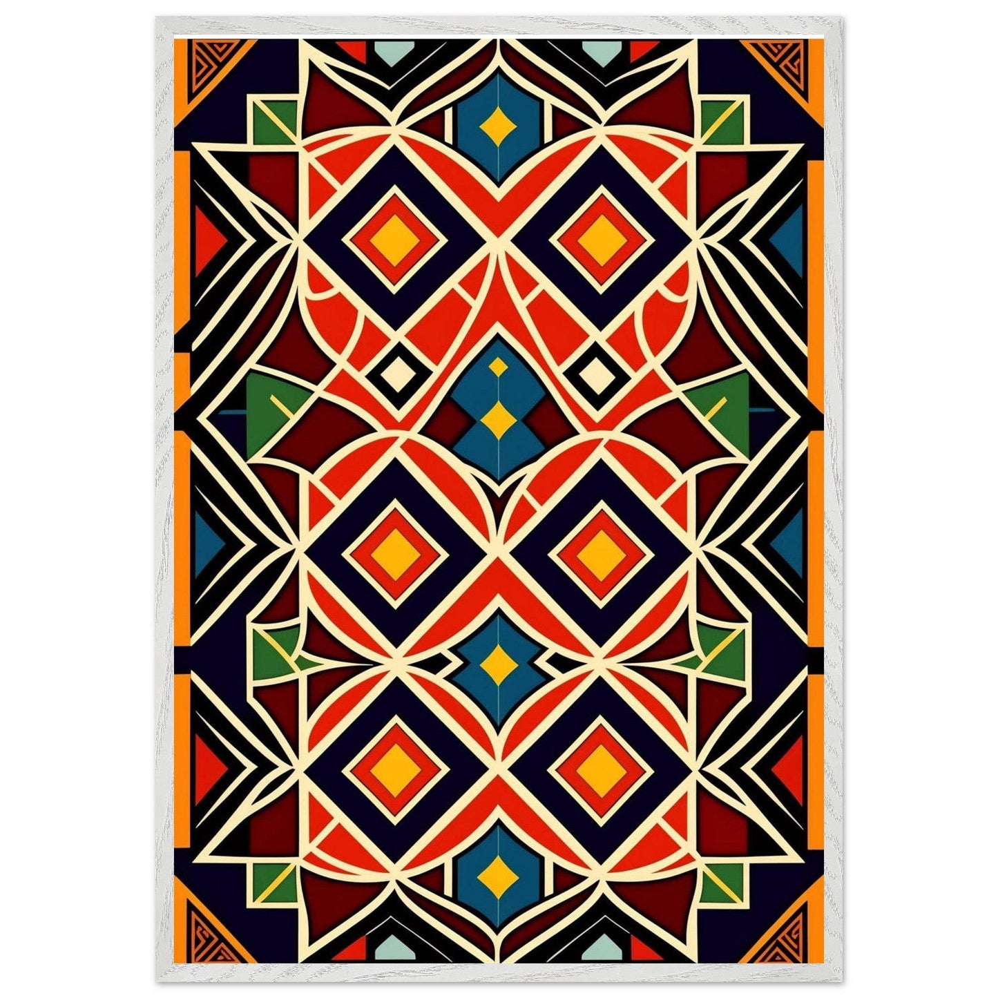 Abstract Geometric Wall Decor - Unique Boho Art for Contemporary Spaces - Vibrantwalls