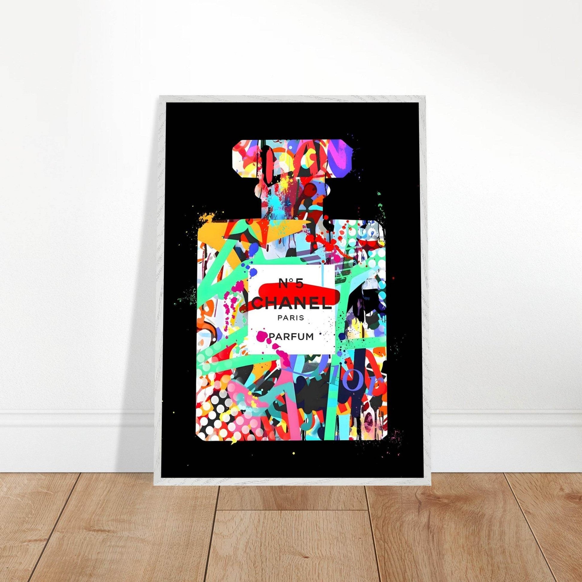 Chanel Wall Art – Luxury Colors - Framed Artwork for Stylish DecorVibrantwalls
