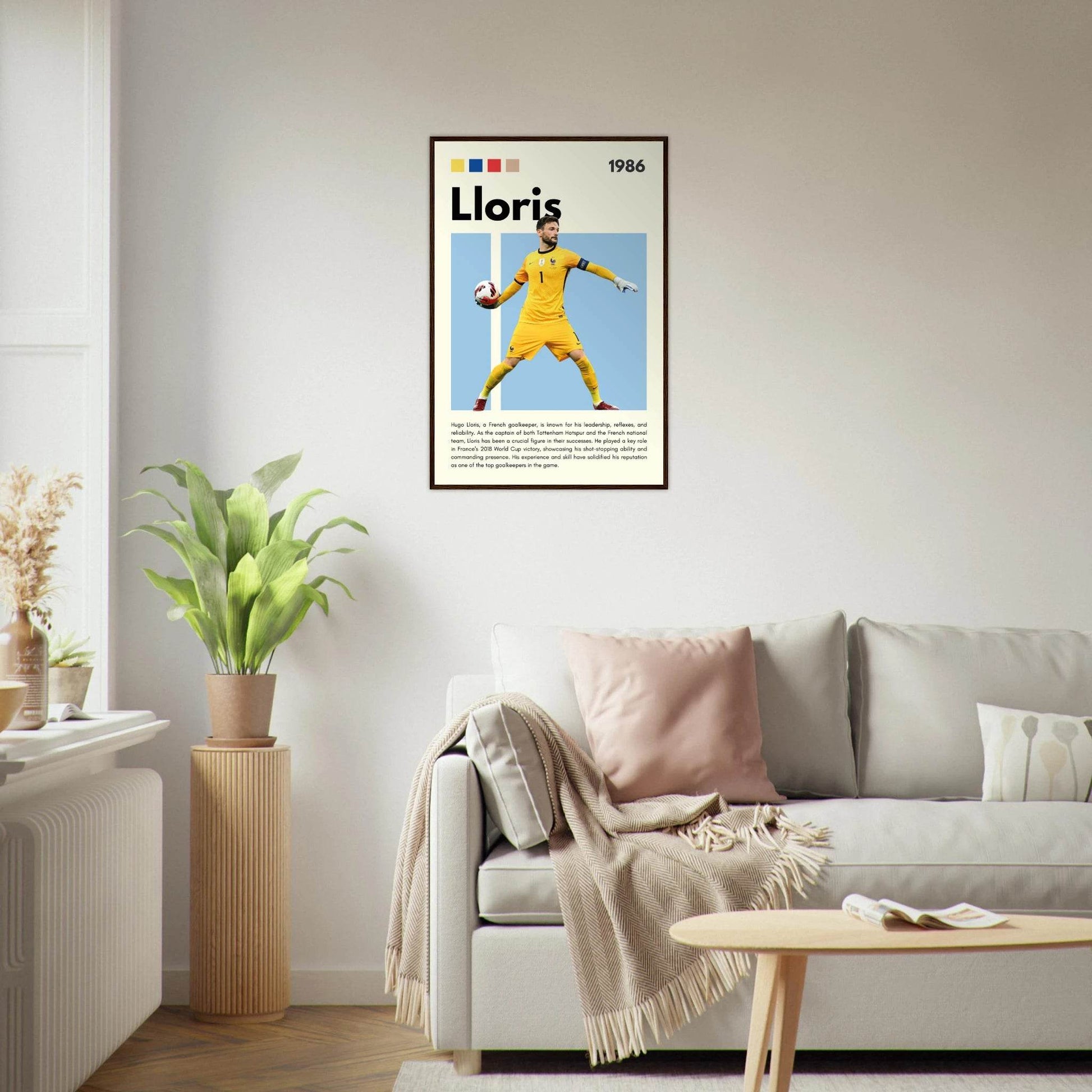 Hugo Lloris France Goalkeeper Football Poster Vibrantwalls