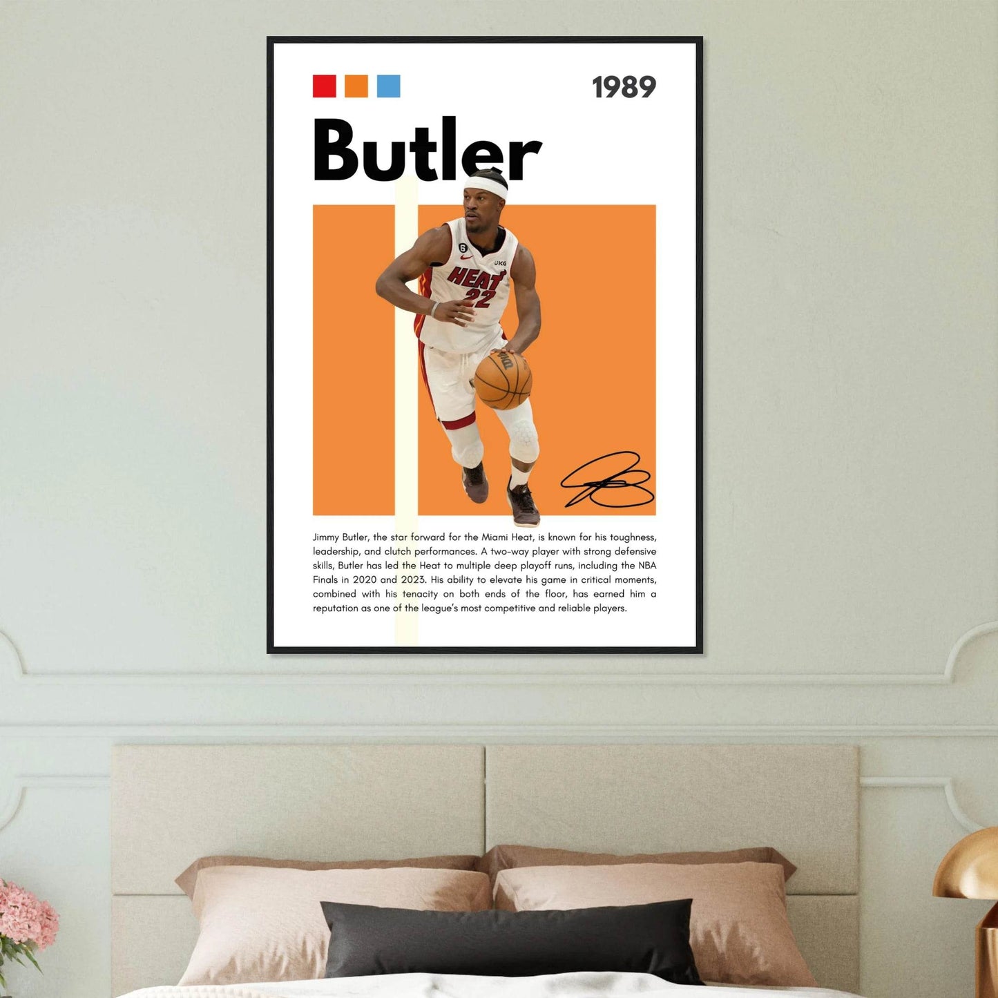 Jimmy Butler Heat Culture Miami Framed Poster - Vibrantwalls