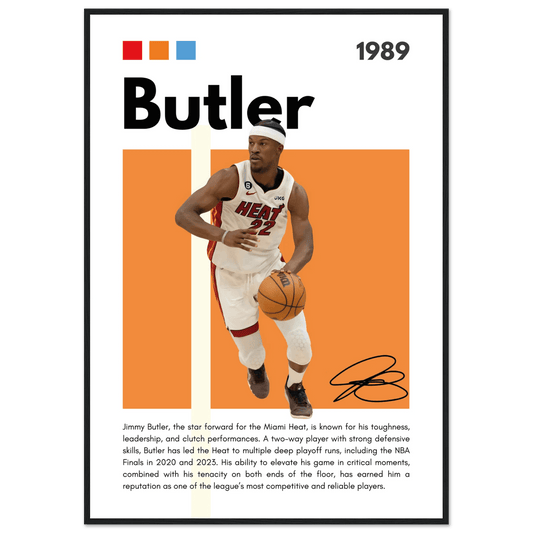 Jimmy Butler Heat Culture Miami Framed Poster - Vibrantwalls