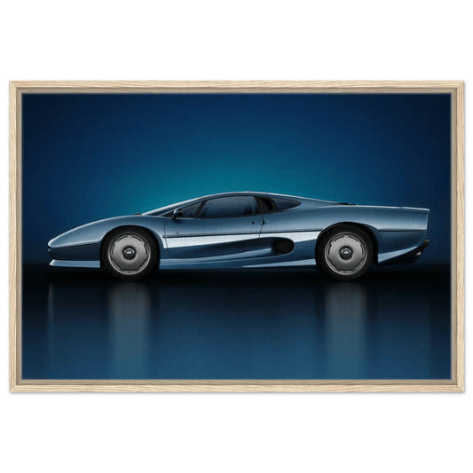 jaguar-xj220-race-car-posters-canvas-framed