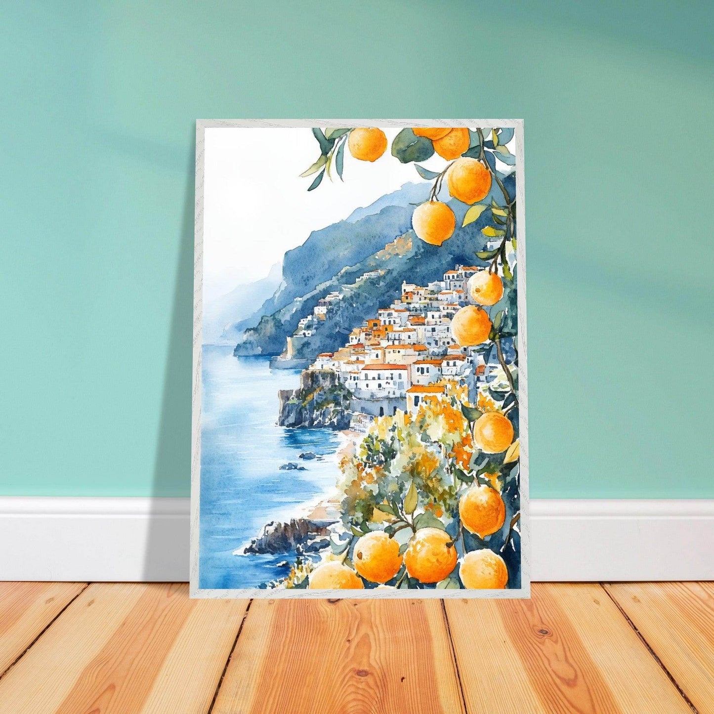Amalfi Coast Serenity - Vibrantwalls