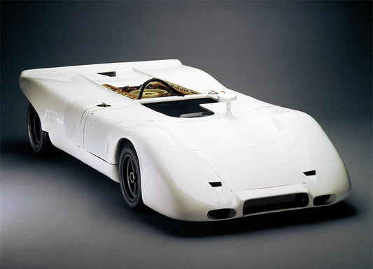 Porsche Spyder 917 Framed Canvas.