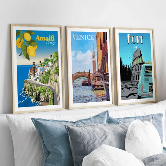 Amalfi Coast Wall Art