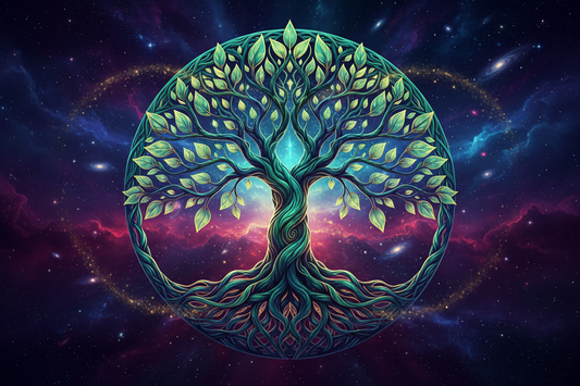 Tree of Life Framed Poster Wall Art Living Room