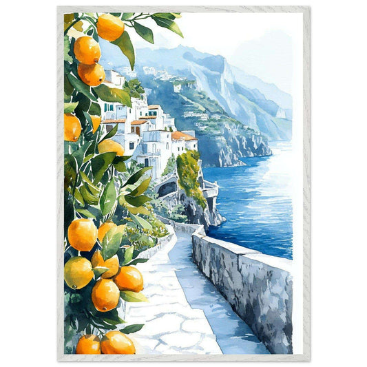 Amalfi Coast Wall Art in 2025