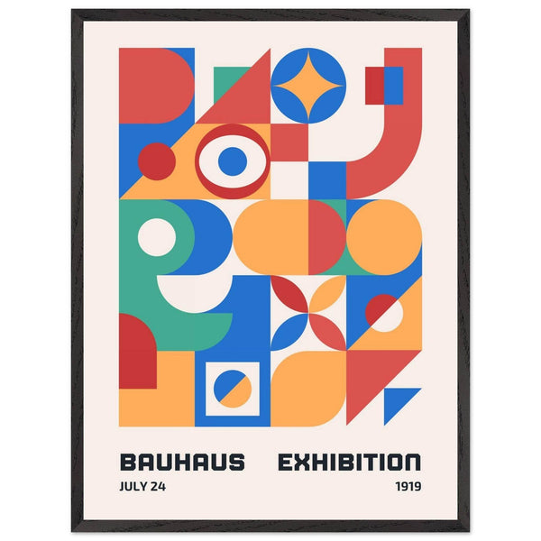 Bauhaus Vertical Art Collection: Modern Aesthetic for Your Space - Vibrantwalls