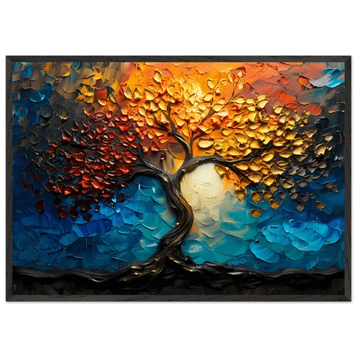 Tree of Life Framed Poster | Framed Wall Art for Living Room - Vibrantwalls