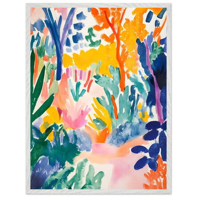 Vibrant Abstract Garden - Vibrantwalls