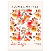 Santiago Floral Wall Art - Vibrantwalls