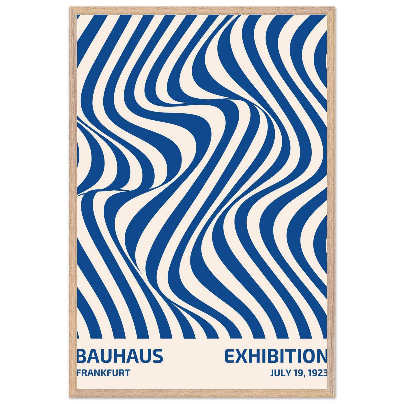 Bauhaus Ausstellung 1923 Op Art Wavy - Vibrantwalls