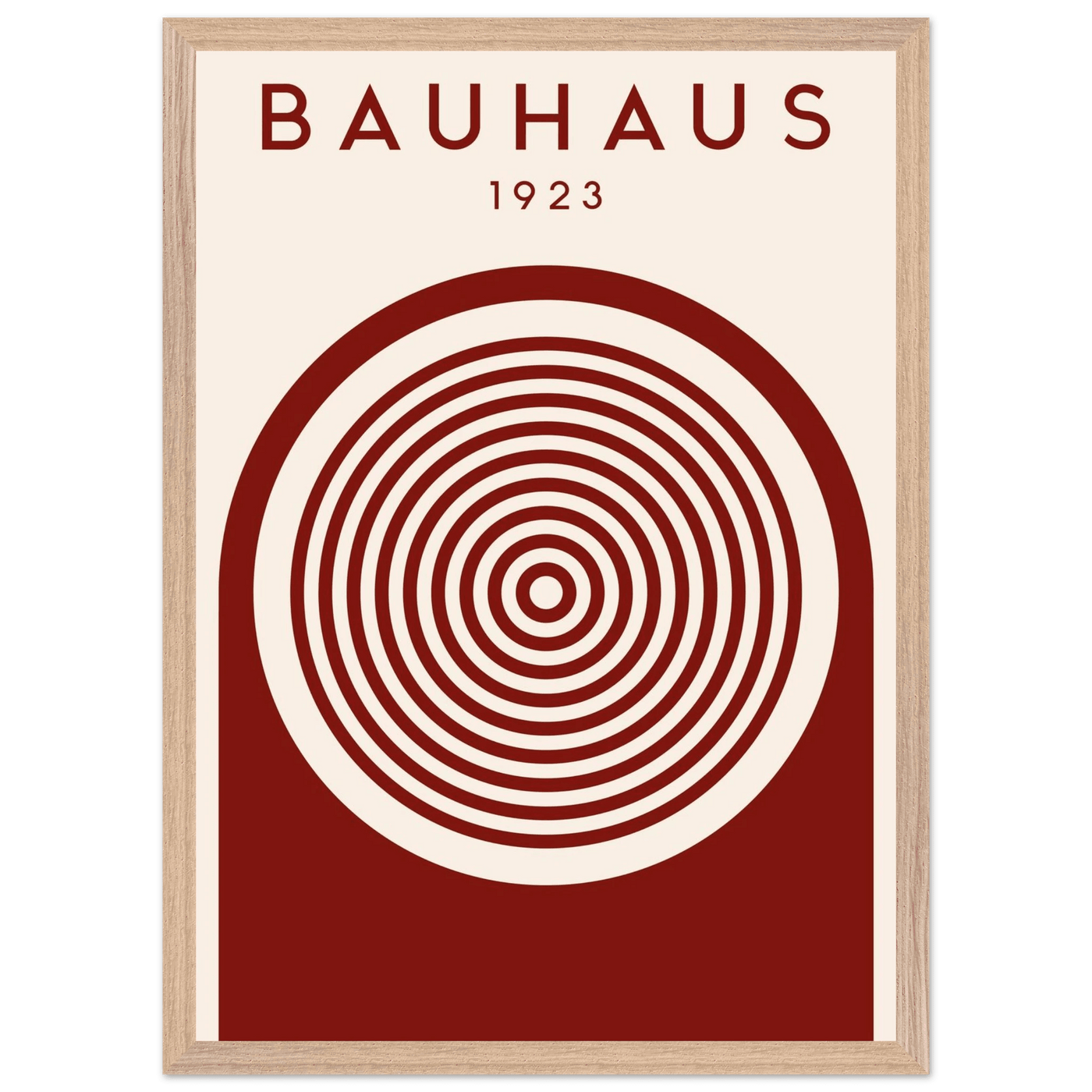 Bauhaus Ausstellung 1923 Concentric Circle - Vibrantwalls