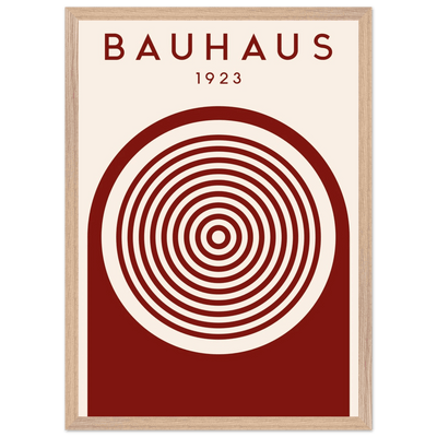 Bauhaus Ausstellung 1923 Concentric Circle - Vibrantwalls