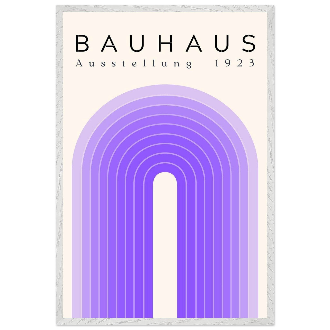 Bauhaus Ausstellung 1923 Violet - Vibrantwalls