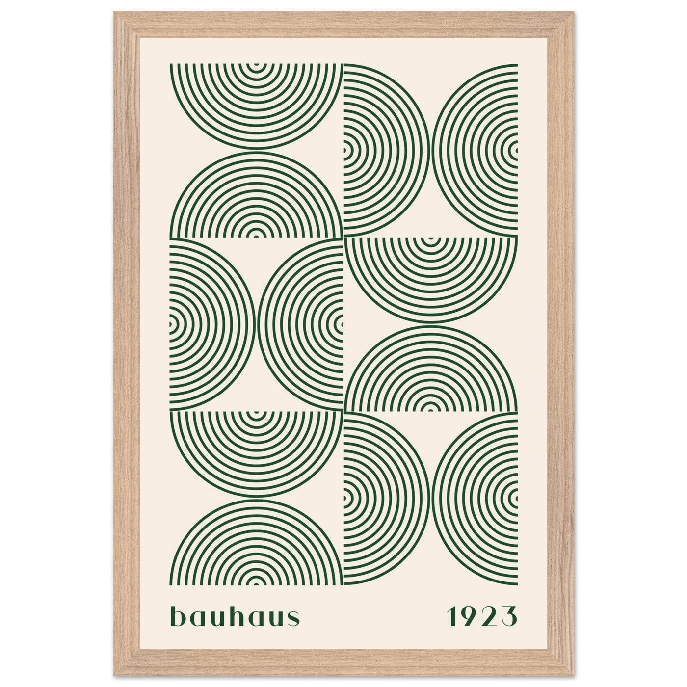 Bauhaus 1923 Geometric - Vibrantwalls
