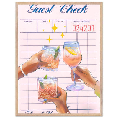 Retro Cocktail Recipe - Vibrantwalls