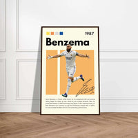 Karim Benzema Wall Art - Vibrantwalls
