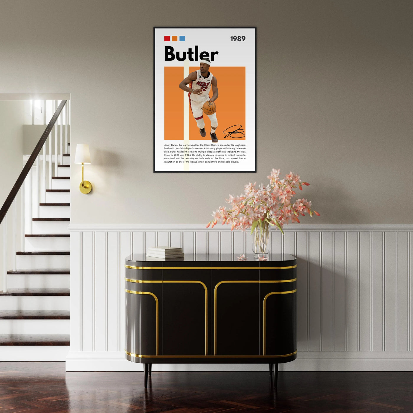 Jimmy Butler Heat Culture Miami Framed Poster Vibrantwalls