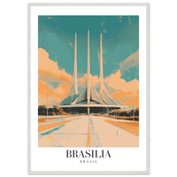 Brasília Brasil Wall Art - Vibrantwalls