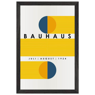 Bauhaus Blue Tunnel Geometric - Vibrantwalls