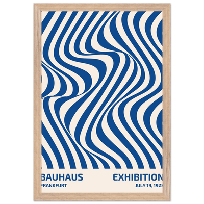 Bauhaus Ausstellung 1923 Op Art Wavy - Vibrantwalls