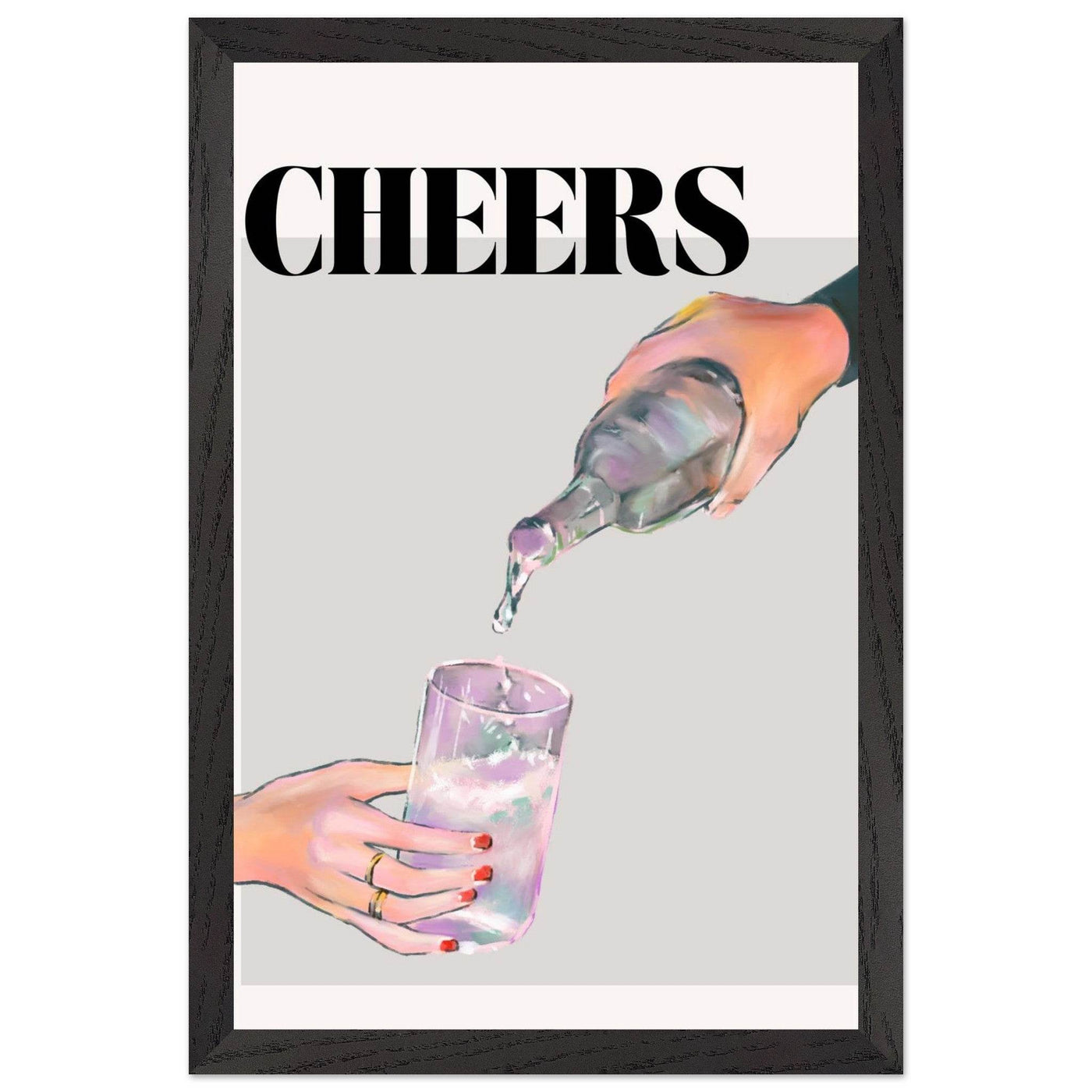 Cheers Cocktail - Vibrantwalls