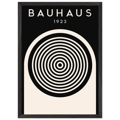 Bauhaus Black & Cream - Vibrantwalls