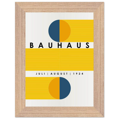 Bauhaus Blue Tunnel Geometric - Vibrantwalls