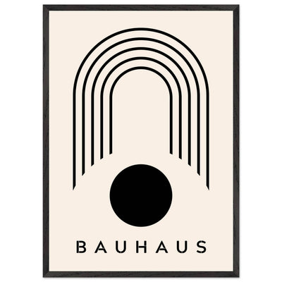 Bauhaus Black & Beige - Vibrantwalls