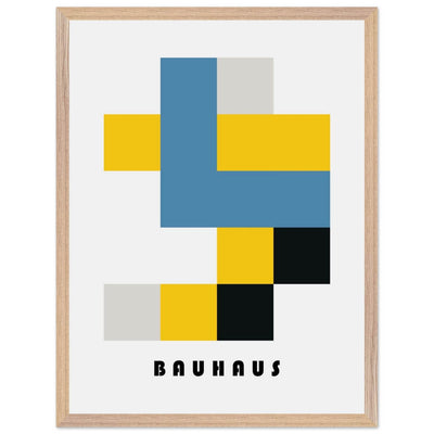 Bauhaus Geometric Abstract - Vibrantwalls
