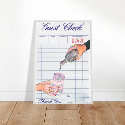 Retro Bar Cocktail Print - Vibrantwalls